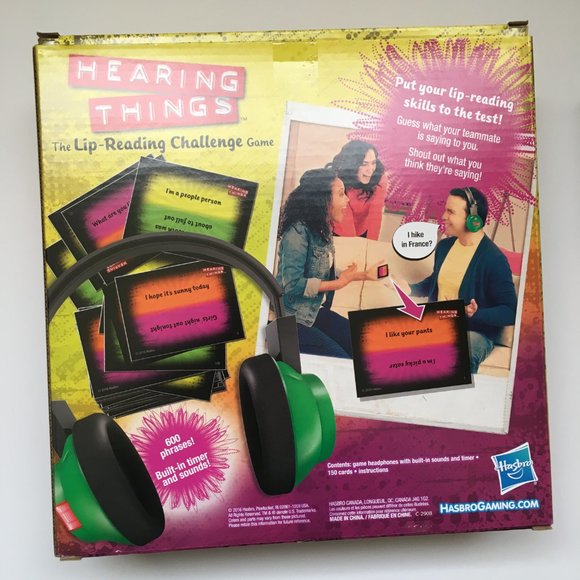 Hearing Things Hasbro Game and Loaded Answers All Things Equal Branded Game - Picture 5 of 8